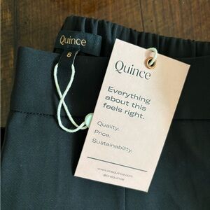 Quince stretch crepe ankle pants size 6 (fits like 4) NWT